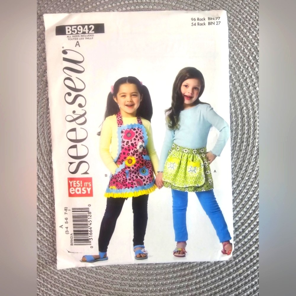 Mc Calls SEE & SEW PATTERNS B5942